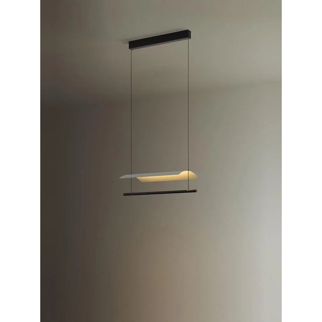 Lámina 45 pendant lamp by antoni arola dimensions: d 58.7 x w 30 x h 12.6 cm materials: metal, plastic. Available in other...