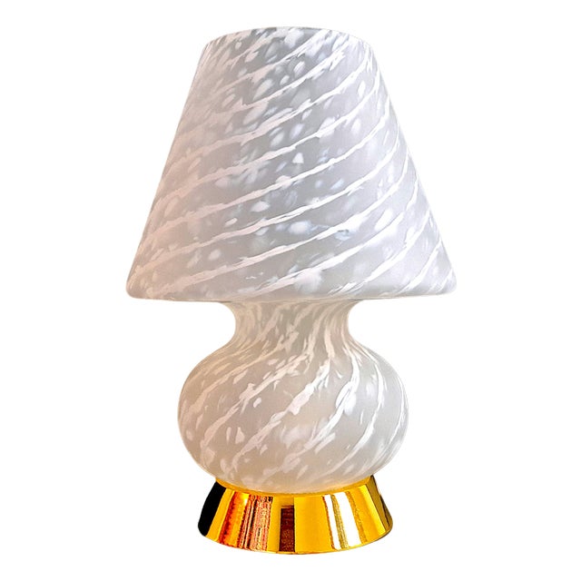 Mushroom Lamp in Murano Glass, 1970s For Sale