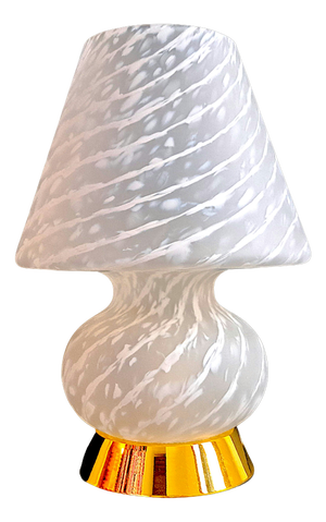 Mushroom Lamp in Murano Glass, 1970s