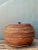 Vintage Pencil Reed Lidded Basket For Sale - Image 4 of 12