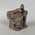 Antique Early 20th Century Dante Alighieri Sculpture in Metal For Sale - Image 5 of 11