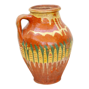 Vintage Hungarian Folk Art Pottery