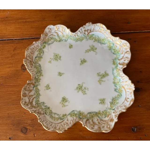 French Late 19th Century French Haviland Limoges Tray Cfh/Gdm For Sale - Image 3 of 3