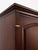1990s Vintage Harden Cherry Armoire Cabinet | Traditional Entertainment Wardrobe Storage Cabinet | Brass Hardware For Sale - Image 5 of 6