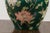 Vintage Chinese Handcrafted Green Vase with Incised Floral and Butterfly Decor For Sale - Image 9 of 11