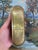 Metal 18th Century Likely Dutch Brass and Copper Toned Snuff or Tobacco Box With Engraved Figural Scenes and Script. For Sale - Image 7 of 8