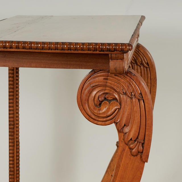 Antique Anglo Indian Teak Console Table For Sale - Image 10 of 16