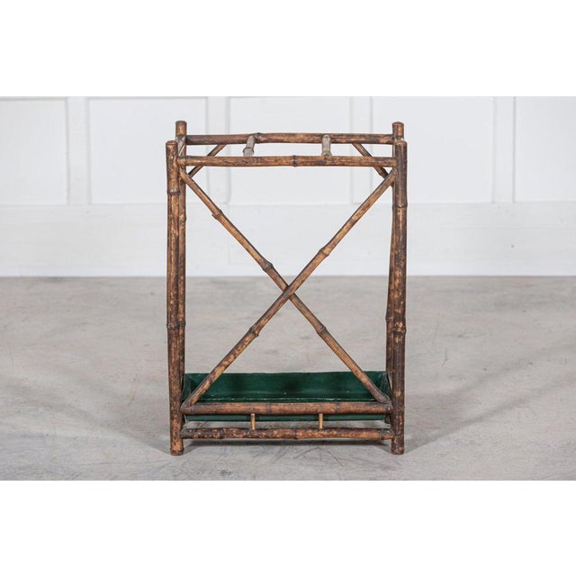 Brown 19th Century English Bamboo Stick Stand For Sale - Image 8 of 14
