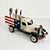 1980s Vintage Boho Chic Americana Arts & Crafts Uncle Sam’s Banner & Flag Co Truck Holiday Accent - 4th of July For Sale - Image 10 of 15