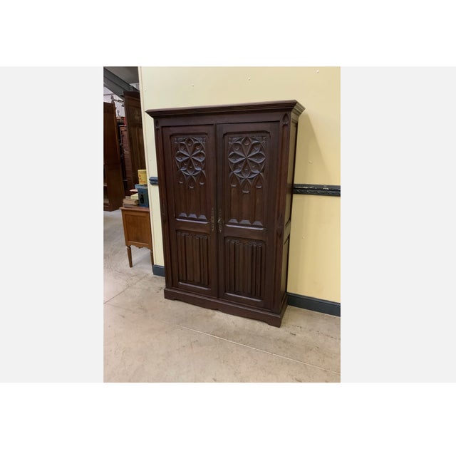 Antique Filing Cabinet, 1880 For Sale - Image 4 of 10