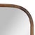 Beautiful mango wood mirror with rounded corners. Medium brown finish accentuating natural grain, which will vary with...