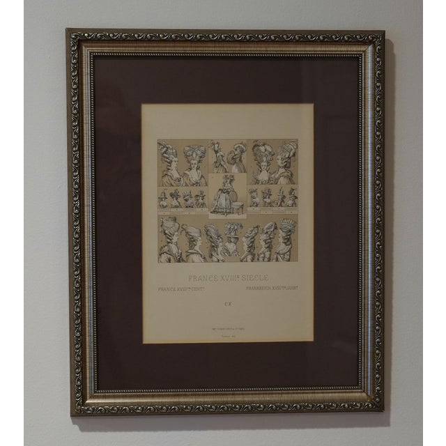 Four high-quality heliogravure prints taken from Albert Racinet’s Le Costume Historique, a comparative costume series...