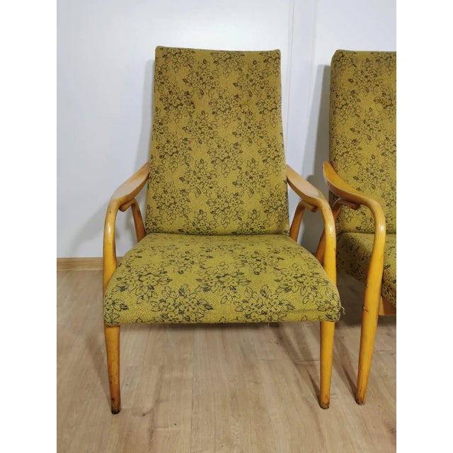 Set of Lounge Chairs by Antonin Suman for Ton For Sale - Image 4 of 18