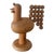 1970s Wooden Rooster by Kaija Aarikka for Aarikka For Sale