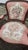 Pair of Vintage Louis XV Style French Provincial Open Armchairs With Pink Romantic Tapestry Upholstery For Sale - Image 9 of 17