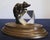 Metal Vintage Bronze & Crystal Desk Paperweight For Sale - Image 7 of 12