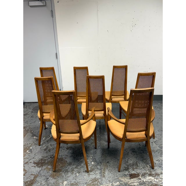 Early 21st Century Lane Furniture Rhythm Collection Dining Chairs, Set of Eight For Sale - Image 5 of 8