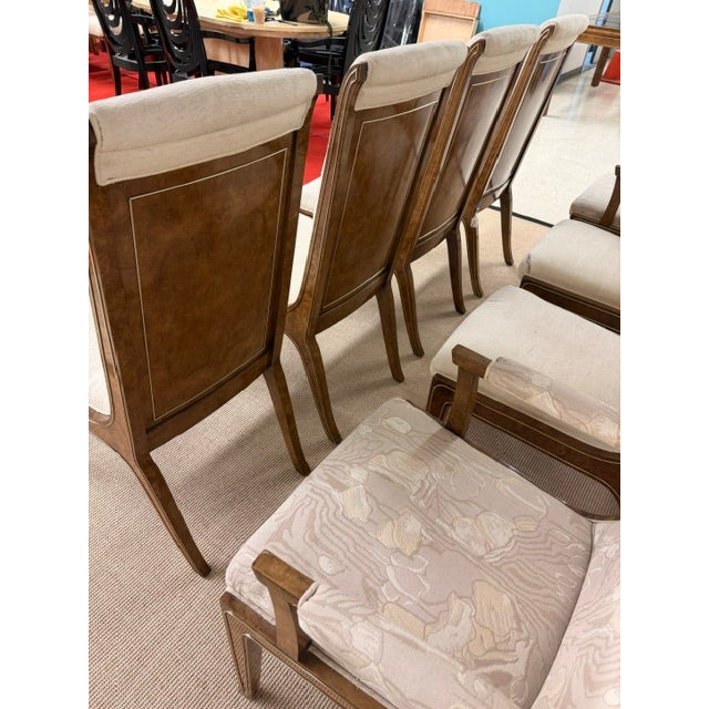 Neoclassical Dining Table and 8 Chairs From Mastercraft For Sale - Image 14 of 18