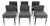 Maxalto Eunice Dining Chair Set of Six For Sale
