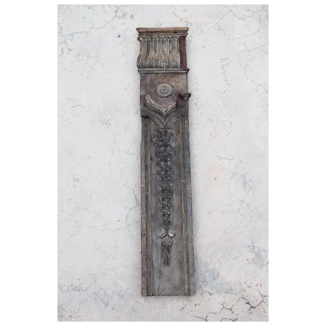 Origin: England. Circa: 19th Century. Material: wood. Condition: Flaws, cracks and chips. Age weathered surfaces....