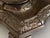 Atypical Writing Desk Set with Double Inkwells in Patinated Gilt Metal, 1890s-1910s For Sale - Image 13 of 16