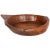 Large Antique Tyrolean Hand-Carved Chestnut Bowl For Sale - Image 4 of 4