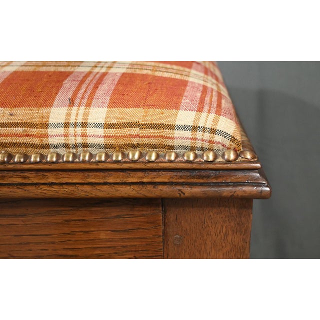 Storage Chest in Oak For Sale - Image 5 of 15