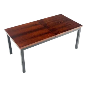 Rectangle Mid Century Milo Baughman Thayer Coggin Rosewood Coffee Table