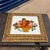 Antique Reverse Painted Foil Still Life Fruit Basket Painting in Antique Gilded Frame For Sale - Image 4 of 7
