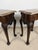 French Louis XV Style Nightstands with Marble Tops, 1940s, Set of 2 For Sale - Image 11 of 16