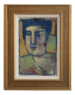 Hidden Portraits XIII, 1980s-1990s, Acrylic on Canvas