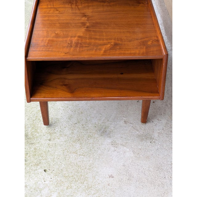Kipp Stewart for Drexel Declaration Mid Century 2-Tier Nightstand. For Sale - Image 11 of 13