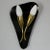 1950s French Brass & Black Acrylic Glass Wall Light, 1950s For Sale - Image 5 of 5