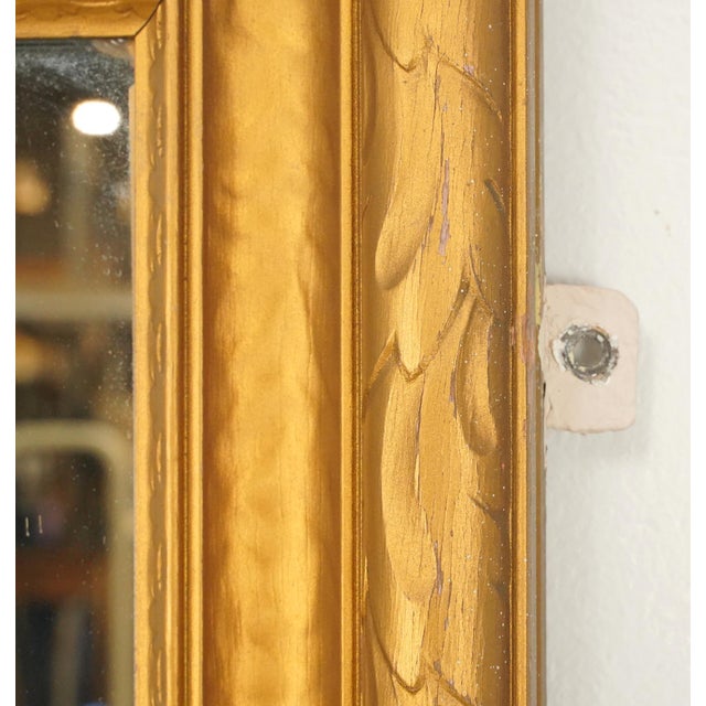 Wood Rectangular Giltwood Mirror 41.5 X 71.375 In. For Sale - Image 7 of 9