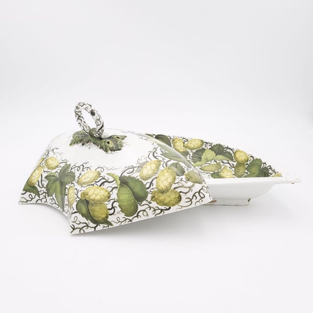Restored Bar Flight & Bar Breakfast Dish, Circa 1810 For Sale - Image 9 of 15