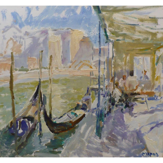 Georgij Moroz, Venice Light, 1999, Oil Painting For Sale - Image 10 of 10