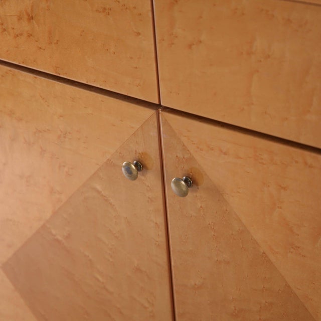 Speckled Maple Buffet, 1970s For Sale - Image 11 of 18