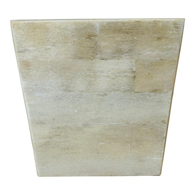 Vintage Pigeon and Poodle Milan Wastebasket For Sale