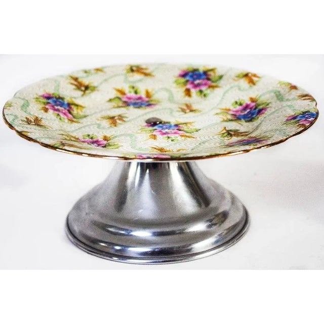 Royal Stafford 1940s English Traditional Royal Stafford China Elizabeth Pattern Luncheon Set - 14 Pieces For Sale - Image 4 of 7