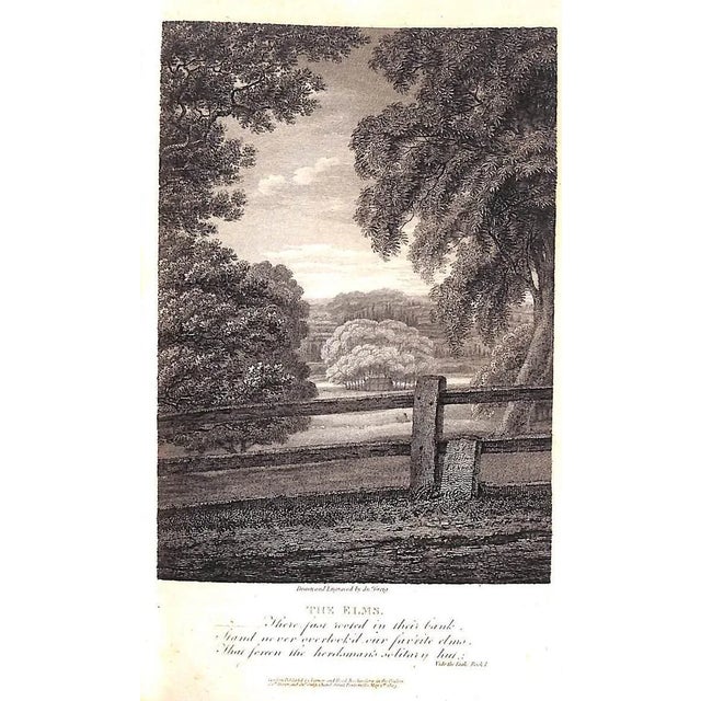 Traditional "Cowper, Illustrated by a Series of Views, in or Near, the Park of Weston-Underwood" 1803 Cowper, William For Sale - Image 3 of 13