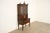 English Imperial Furniture Federal Inlaid Mahogany Secretary Desk With Bookcase Hutch, Circa 1940s For Sale - Image 3 of 17