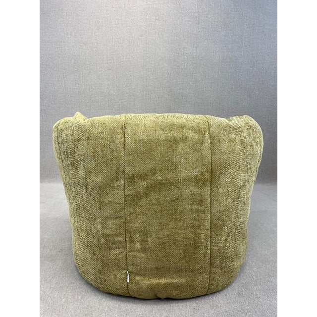 Set of Vintage Brigantin Armchair & Ottoman in Fabric from Ligne Roset, 1980s For Sale - Image 10 of 18