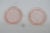 This lovely Pair of 2 Coasters is made of Depression-era glass. These darling Coasters present a classic vintage style...