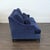 Custom Made the Jones 3-Seat Deep Blue Sofa For Sale - Image 4 of 7