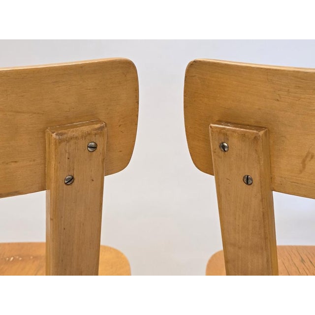 Model 69 Chairs by Alvar Aalto for Artek, Finland, 1950s, Set of 2 For Sale - Image 12 of 17