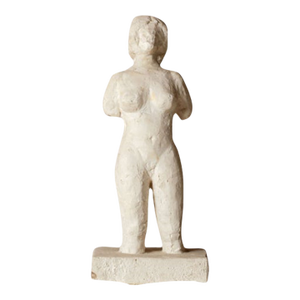 Early 20th Century French Plaster Figure Statue
