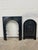 Victorian Late 19th Century French Quarter Cast Iron Fireplace Surround & Summer Cover 27" X 21" For Sale - Image 3 of 8