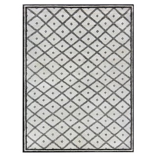 Modern Moroccan Diamond Hand-Knotted Wool Rug by Doris Leslie Blau For Sale