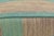 1990s Abstract Handmade Kilim Upholstered Ottoman For Sale - Image 5 of 8