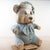 Blue Large Polystyrene and Sequin Bear For Sale - Image 8 of 8
